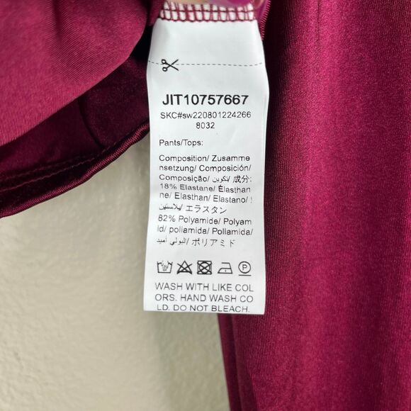 SHEIN Sexy 2 Piece Drape Crop Top-Flared Pants Women’s Size Medium #533 - Picture 8 of 12